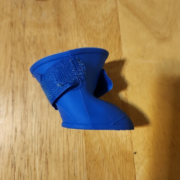 4 pcs Set Pet Dog Waterproof Rain Boots Anti-slip Rubber Shoes Large Outside - Picture 8 of 9